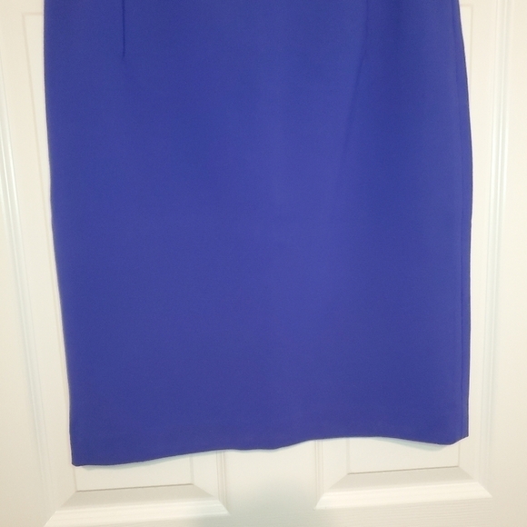 Diane von Furstenburg DVF New  Pencil Skirt, 10 Blue - Picture 3 of 11